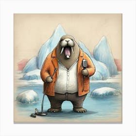 Polar Bear 10 Canvas Print