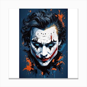 Joker Canvas Print