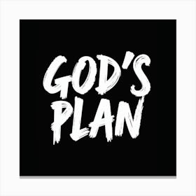 God'S Plan Canvas Print