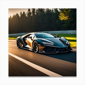 Lamborghini Huracan Canvas Print