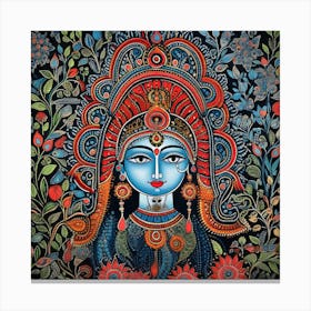 Radha Krishna Canvas Print