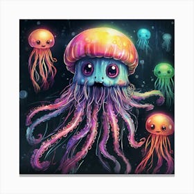 Jellyfish 20 Canvas Print