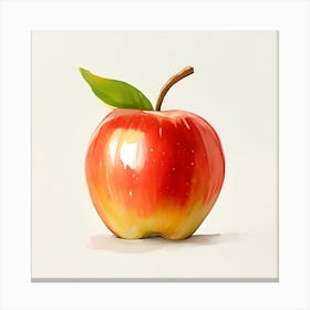 Apple Canvas Print