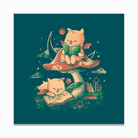 Kupo Readings - Cute Geek Gamer Gift 1 Canvas Print