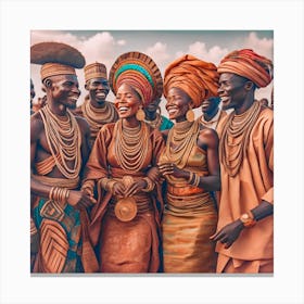 African Tribes Canvas Print
