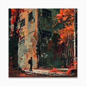 Autumn City Canvas Print