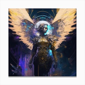 Angel Of The Night Canvas Print