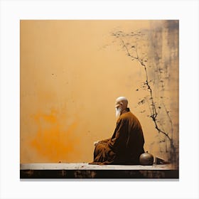 Meditation Series 02 By Csaba Fikker For Ai Art Depot 21 Canvas Print