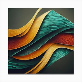 Flowing Stone 3 Canvas Print