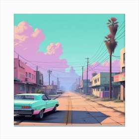 Street Scene Canvas Print