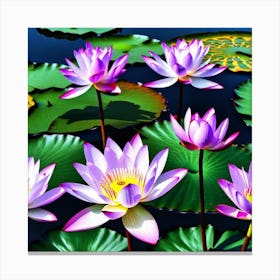 Lotus Flower 61 Canvas Print