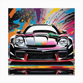 Porsche 911 Gt3 6 Canvas Print