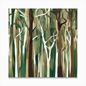 Eucalyptus Forest Canvas Print