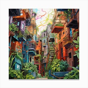 Cityscape 37 Canvas Print