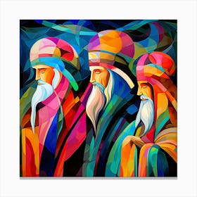 Three Wise Men 4 Canvas Print