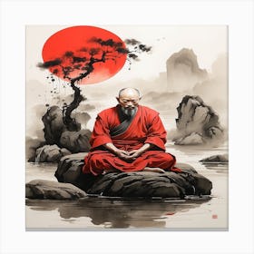 Buddha Meditation Canvas Print