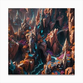 Fantasy Landscape Canvas Print