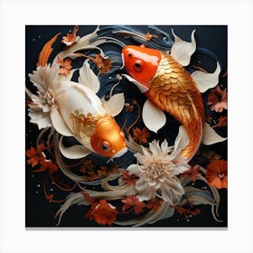 Koi Fish 7 Canvas Print