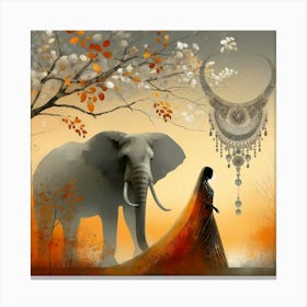 Exotic Beauty Artwork 37 Canvas Print