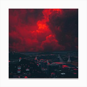 Red Sky 1 Canvas Print