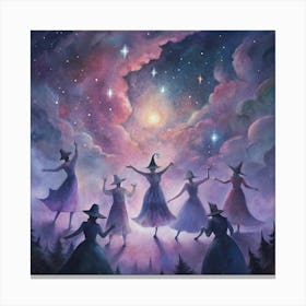 Witches Dance Canvas Print