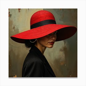 Red Hat Canvas Print