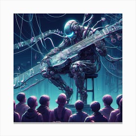 Cyberpunk Art Canvas Print