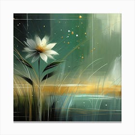 Single Flower (2) Canvas Print