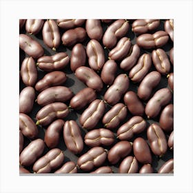 Black Beans 1 Canvas Print