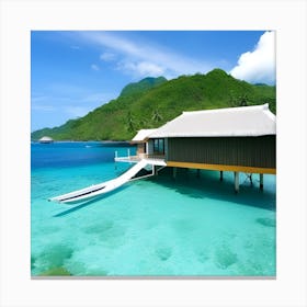 Fiji Island Resort 1 Canvas Print