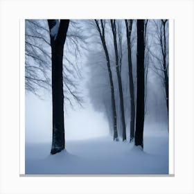 'Snow' Canvas Print