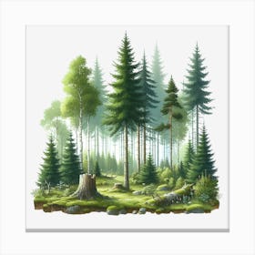 Forest 9 Canvas Print