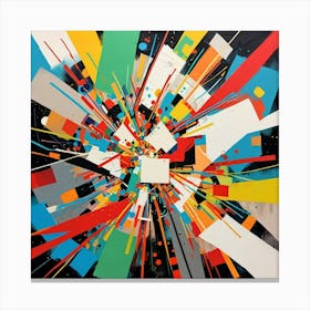 Explosion Canvas Print