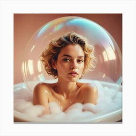 Bubble Bath Canvas Print