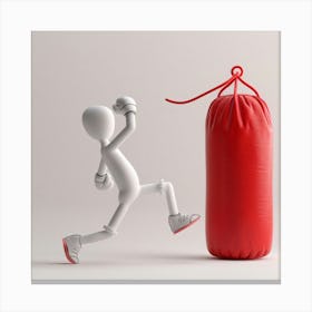 Punching Bag 2 Canvas Print