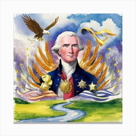 George Washington 19 Canvas Print