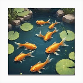 Goldfishes Canvas Print