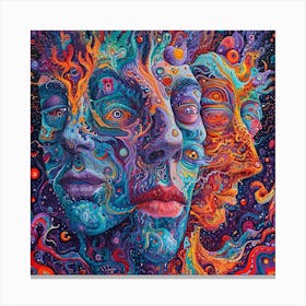 Psychedelic Painting 1 Canvas Print