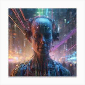 Cybernetic Man 1 Canvas Print