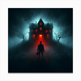 Haunted House 13 Canvas Print
