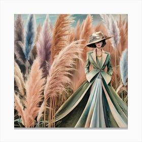 A Stunning Illustration Of A Dreamy Pampa Grass La Imkjqv Ntd Yu0fwxbsndw Mtnsseqqq7yi35qmrsizqw Canvas Print