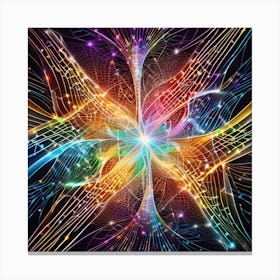 Abstract Fractal Fractal 2 Canvas Print