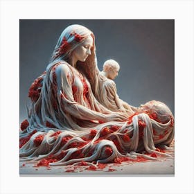 'The Mother' 1 Canvas Print