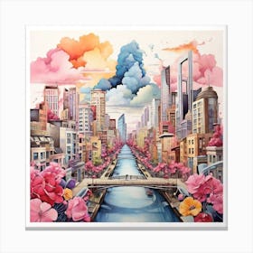 Cityscape 6 Canvas Print