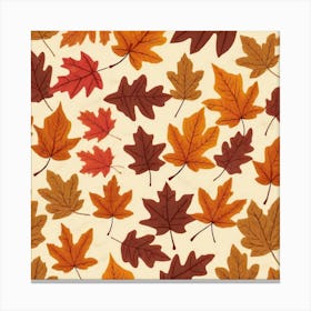 Autumn Leaves 25 Canvas Print