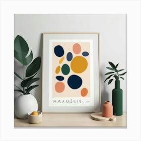 Default Minimal Matisse 2 Art Print 1 Canvas Print