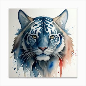 Tiger Painting 1 Canvas Print