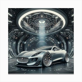 Jaguar F-Type Concept 4 Canvas Print