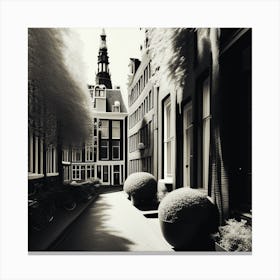 Amsterdam Houses Canvas Print