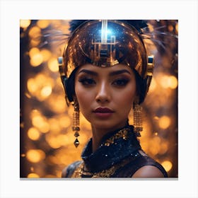 Egyptian Beauty girl Canvas Print